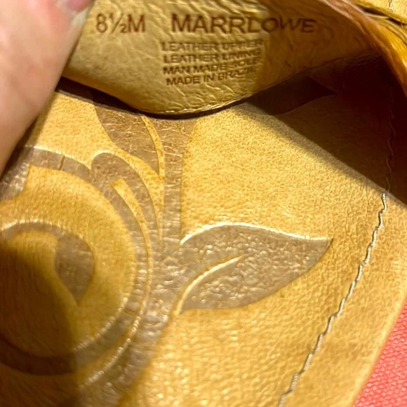 NWT⭐️NURTURE🌻LEATHER “Marrlowe” SANDALS Size 8.5🤎Color: Parker Tan - Picture 9 of 12